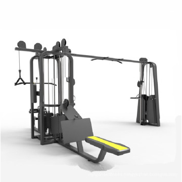 Hot sale 5- station integrated gym trainer equipment multi gym machine